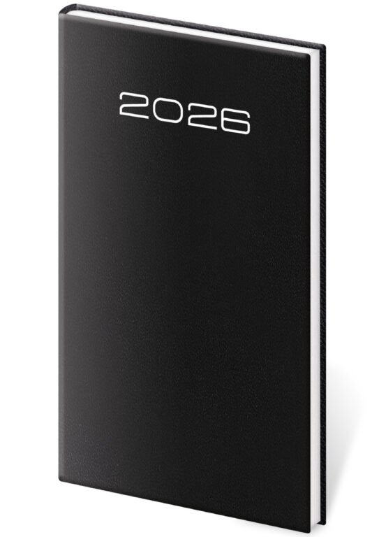 Kapesní koženkové diáře - Kapesní diář Old Karachi černý