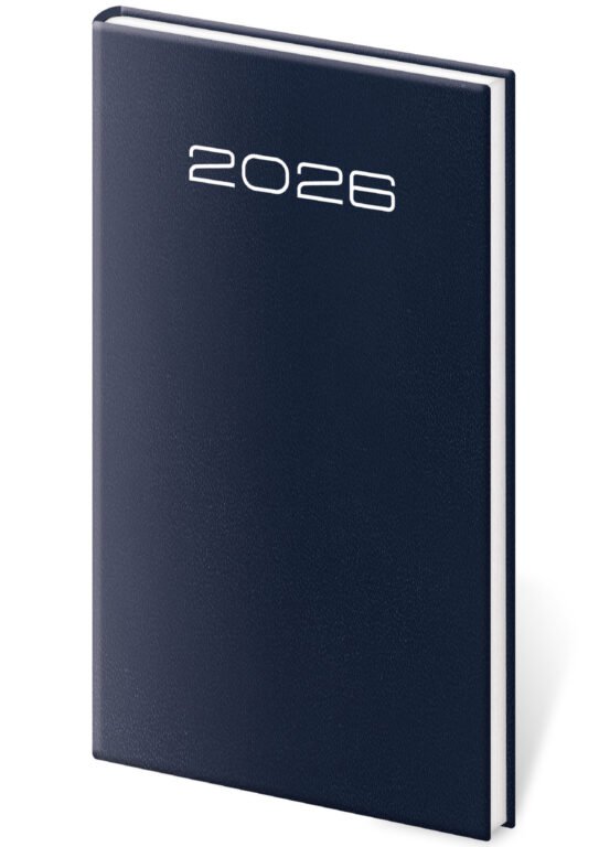 Kapesní koženkové diáře - Kapesní diář Old Karachi modrý