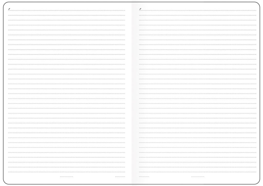 Notebooks - Notebook Vario lined XL - NIGHT DESIGN