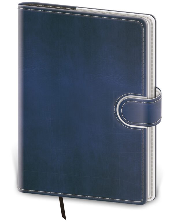 Denní diář A5 Flip modro/bílý
