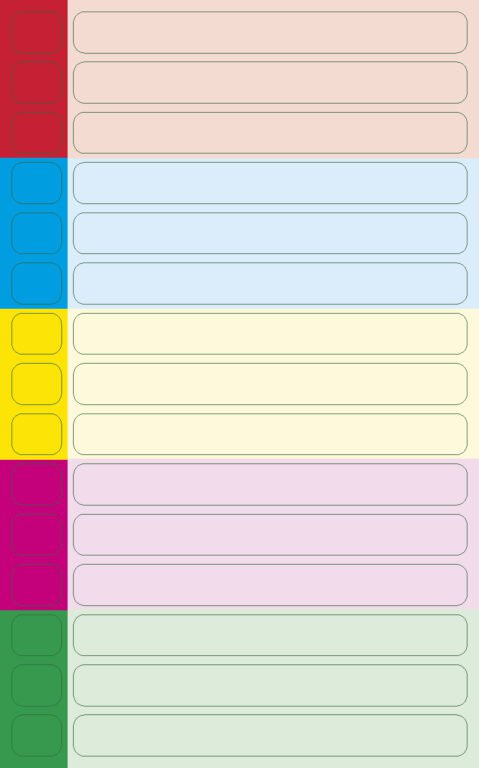 Notebooks - Notebook Flexies L lined Blue