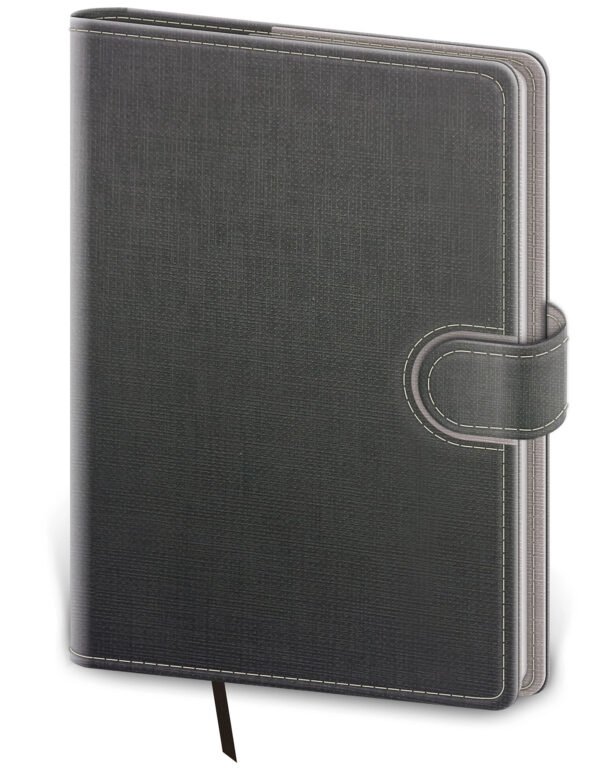 Notebook for Children - Notebook Flip L lined grey/grey