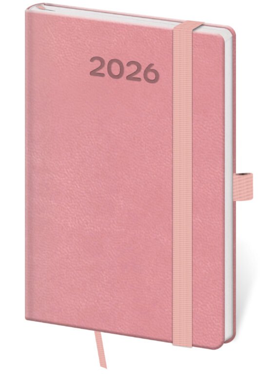 Kapesní diář Print Pop růžový