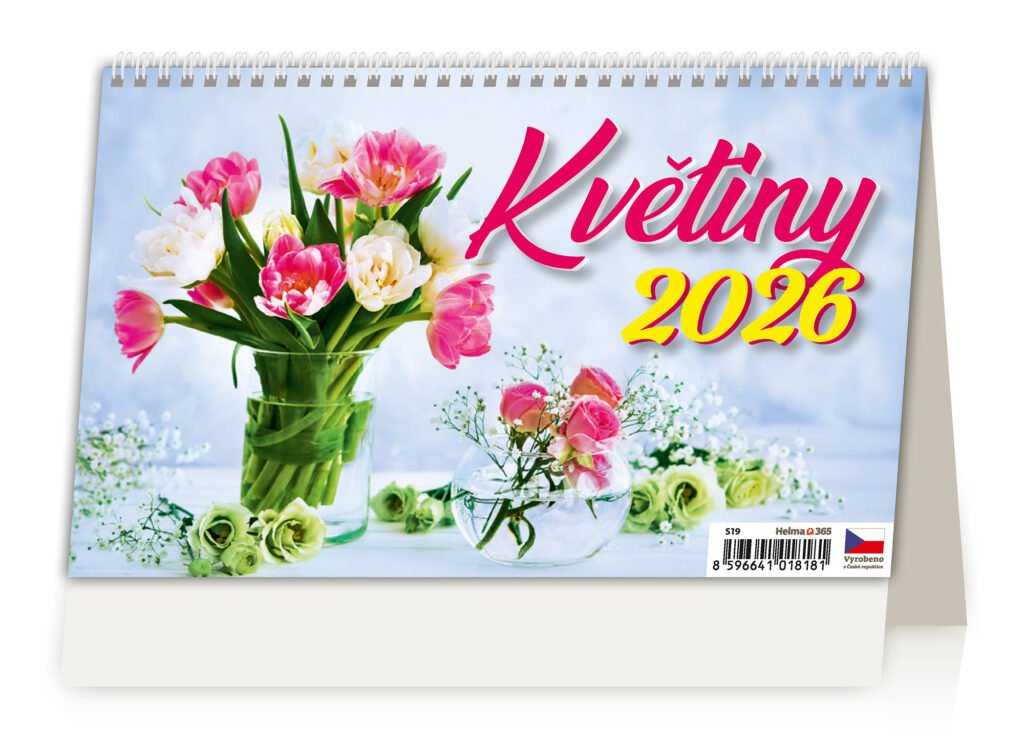 Kalendář Květiny