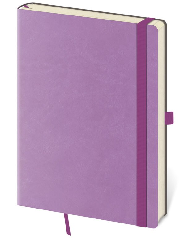 Notebooks - Notebook Flexies L lined Petrol Violet