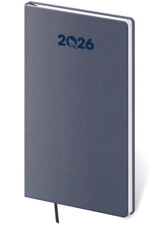 Kapesní koženkové diáře - Kapesní diář ECO Lavender