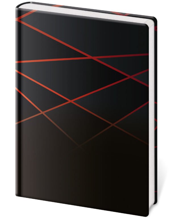 Notebooks - Notebook Vario lined L - BLACK DESIGN