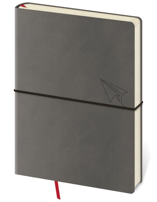 Notebook Flexio L lined Grey