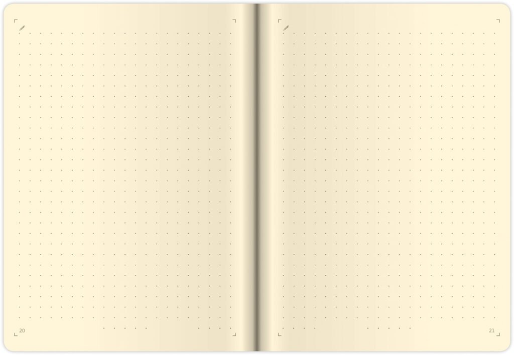 Notebooks - Notebook Flip M dot grid grey/grey