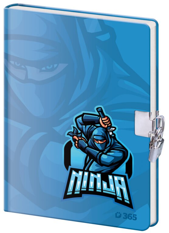 Notebooks - Notebook for Children with Lock -  Ninja