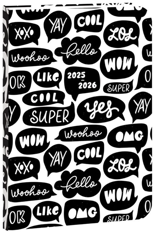 Diáře 2026, plánovací diáře - Školní diář STUDENT Cool 2025/26 - české kalendárium