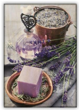 dřevěný obraz provence