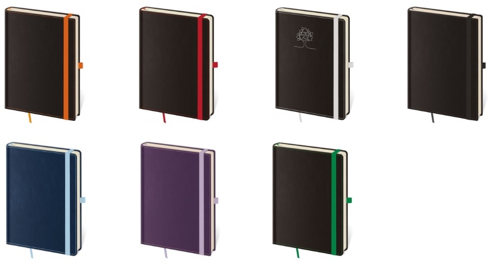 zápisník black +, double +